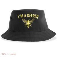 Beekeeper I'm A (Bee) Keeper Sustainable Bucket Hat thumb 0