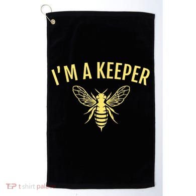 Beekeeper I'm A (Bee) Keeper Golf Towel