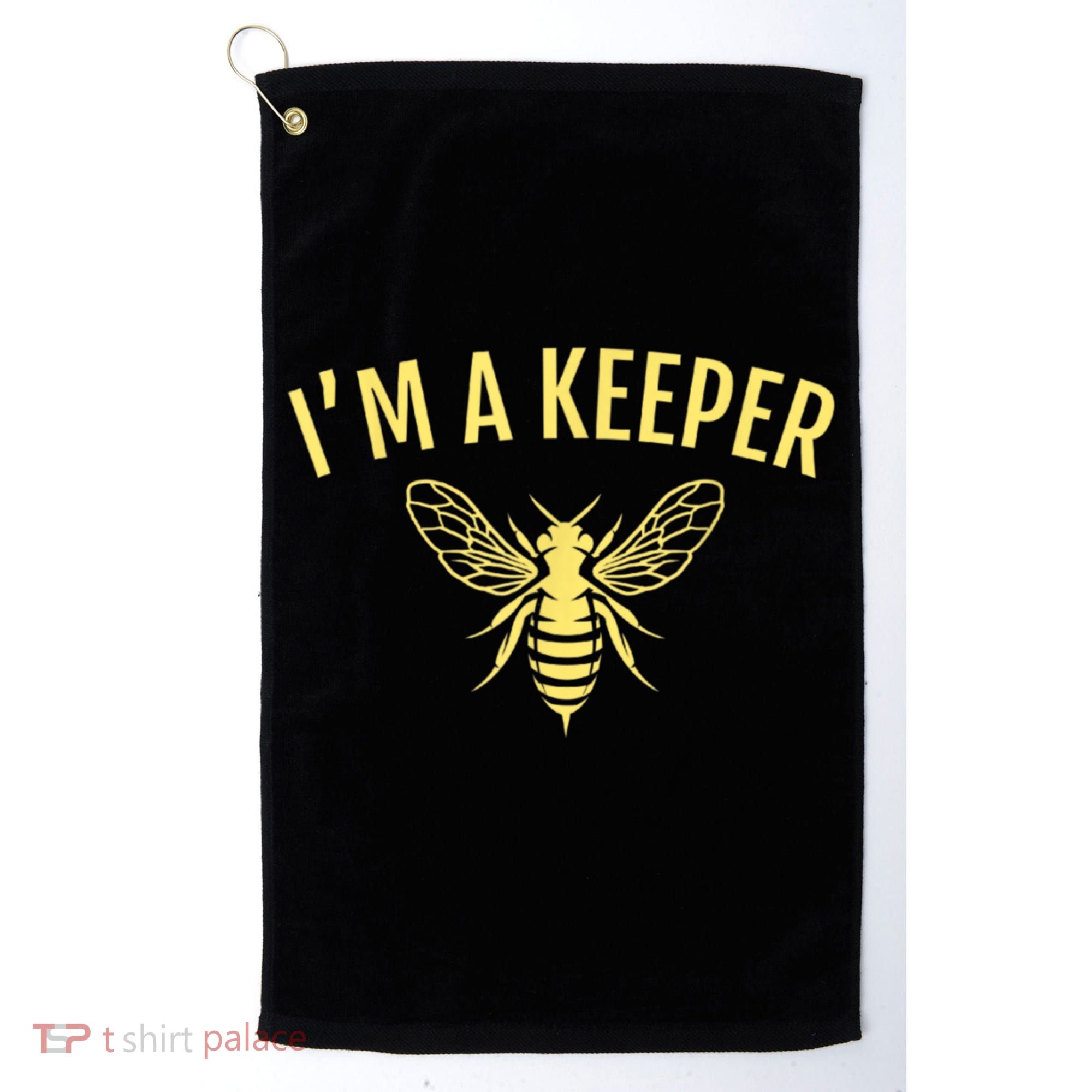 Beekeeper I'm A (Bee) Keeper Golf Towel