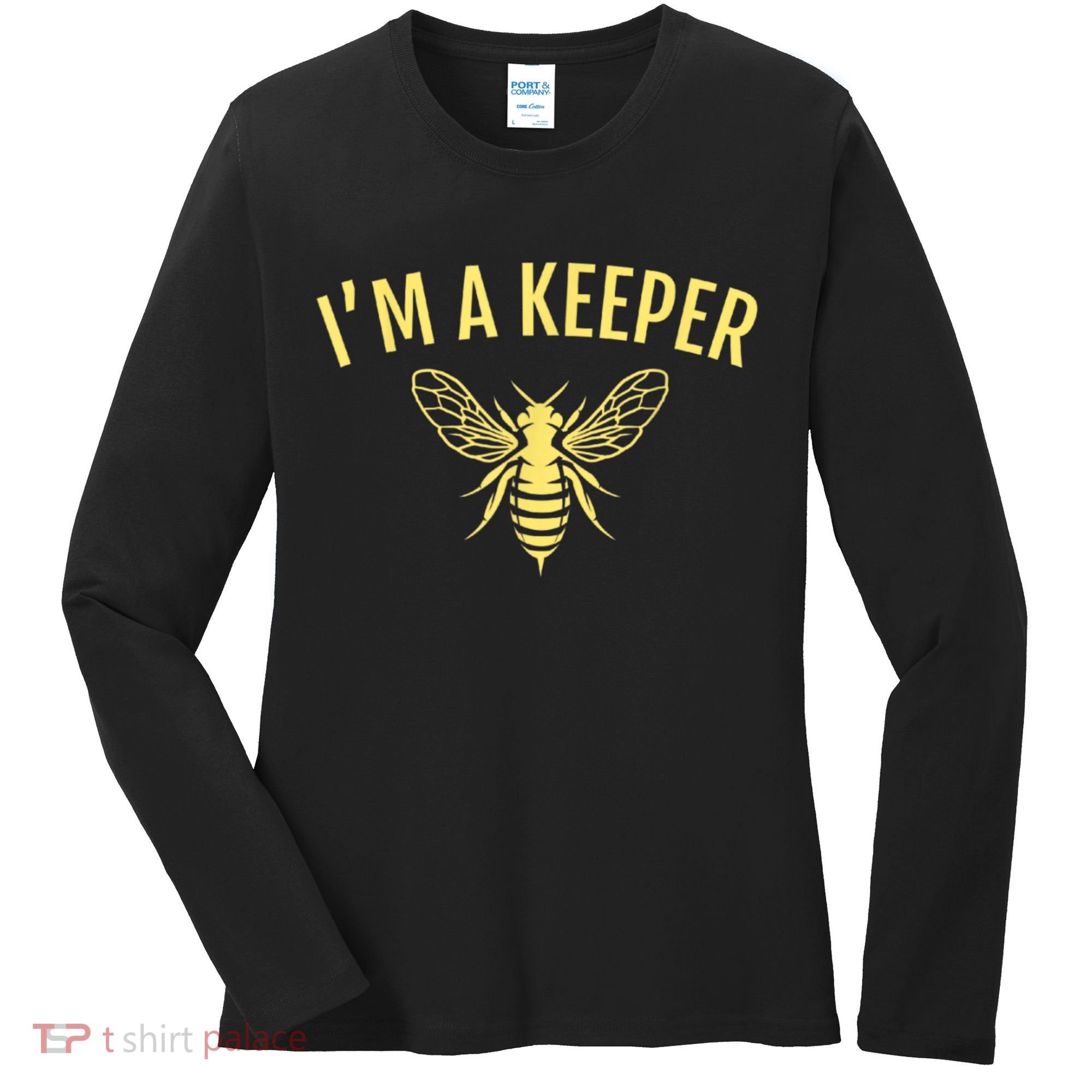 Beekeeper I'm A (Bee) Keeper Women's Long Sleeve Shirt