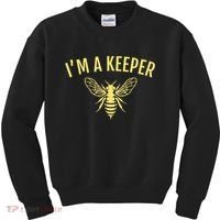 Beekeeper I'm A (Bee) Keeper Kids Sweatshirt thumb 0