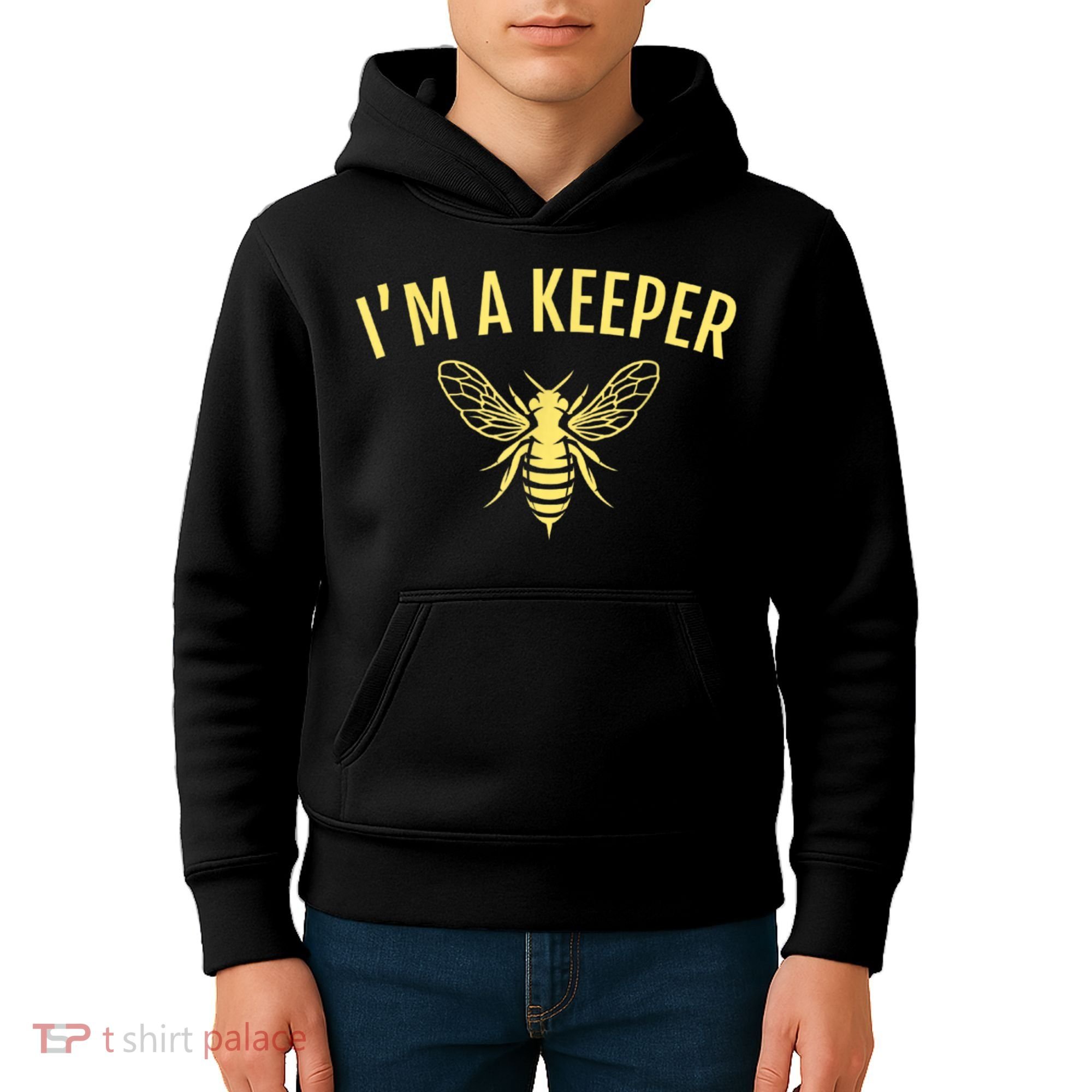 Beekeeper I'm A (Bee) Keeper Kids Hoodie