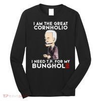 Biden I Am The Great Cornholio Cap 7 Long Sleeve Shirt thumb 0