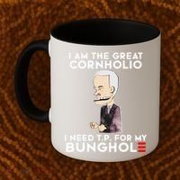 Biden I Am The Great Cornholio Cap 7 Coffee Mug thumb 2