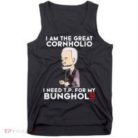 Biden I Am The Great Cornholio Cap 7 Tank Top thumb 0