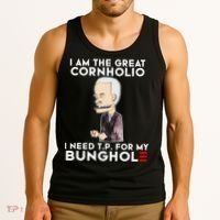 Biden I Am The Great Cornholio Cap 7 Tank Top thumb 3