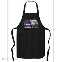 Bald Is Beautiful 4th Of July Independence Day America Eagle Apron thumb 0