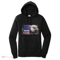 Bald Is Beautiful 4th Of July Independence Day America Eagle Women's Hoodie thumb 0