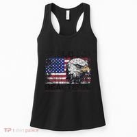 Bald Is Beautiful 4th Of July Independence Day America Eagle Women's Tank Top thumb 0