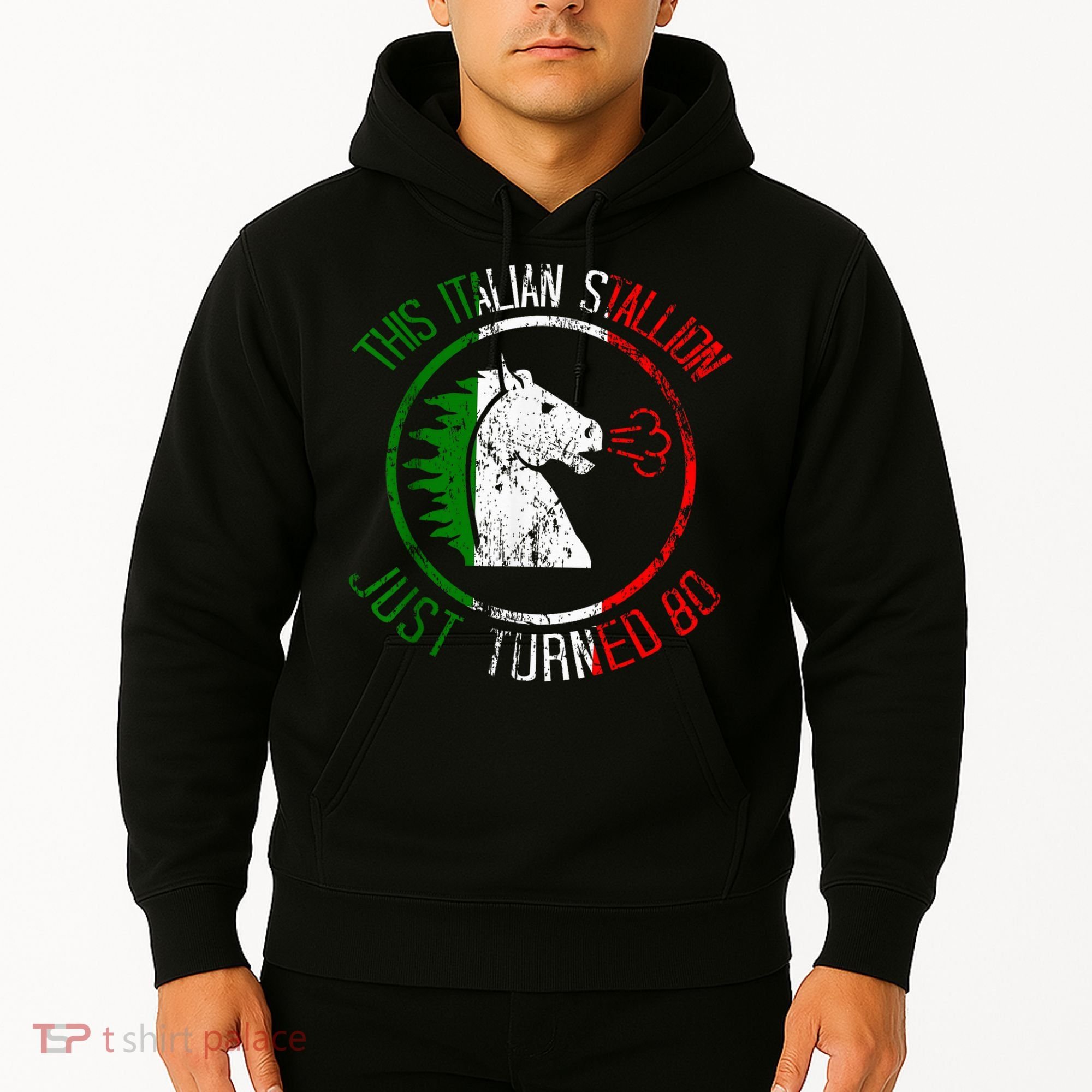 Best Italian Birthday - 80th Birthday Hoodie