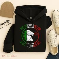 Best Italian Birthday - 80th Birthday Hoodie thumb 4