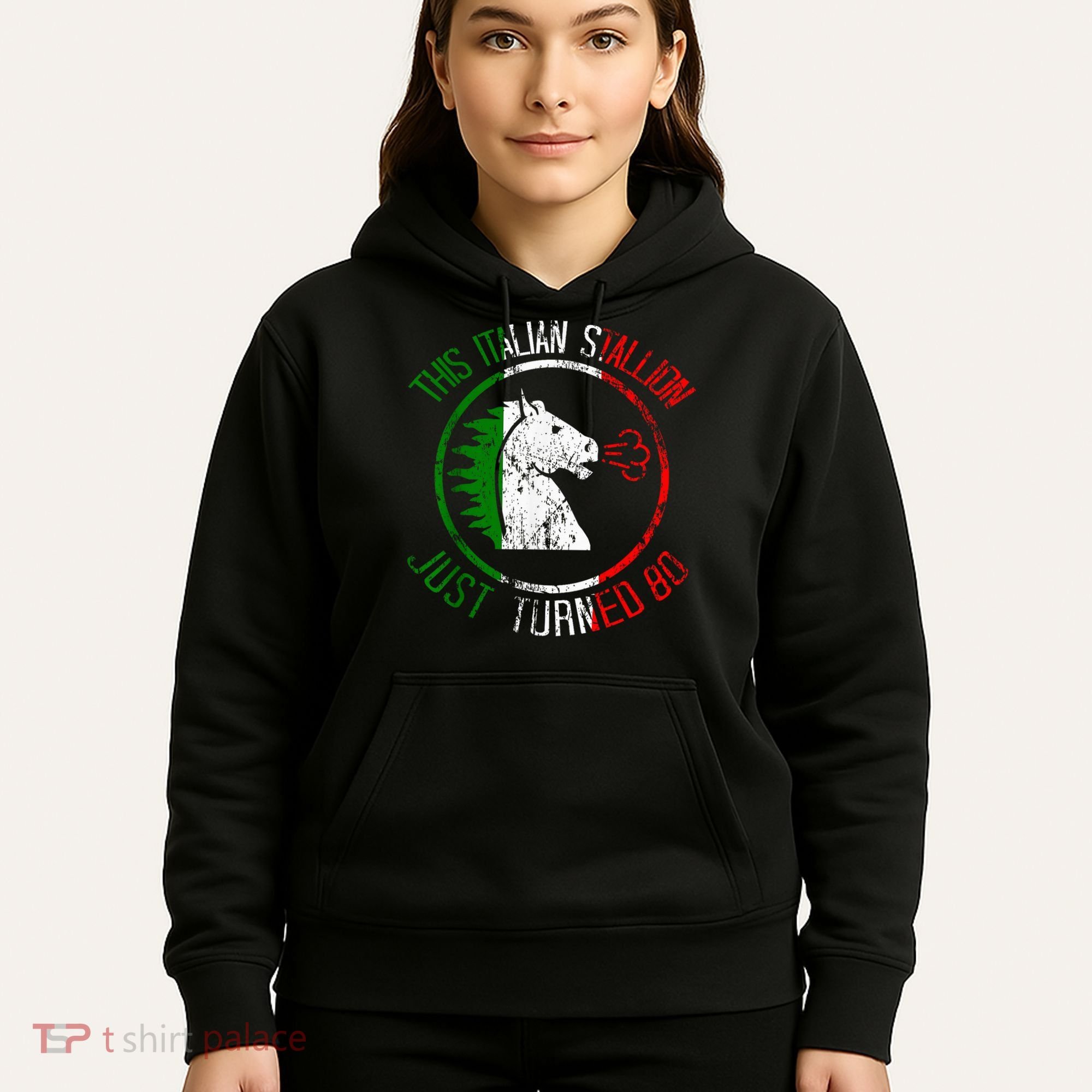 Best Italian Birthday - 80th Birthday Hoodie