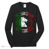 Best Italian Birthday - 80th Birthday Tall Long Sleeve Shirt thumb 0