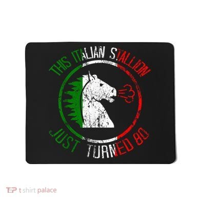 Best Italian Birthday - 80th Birthday Mousepad