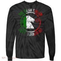 Best Italian Birthday - 80th Birthday Tie-Dye Long Sleeve Shirt thumb 0