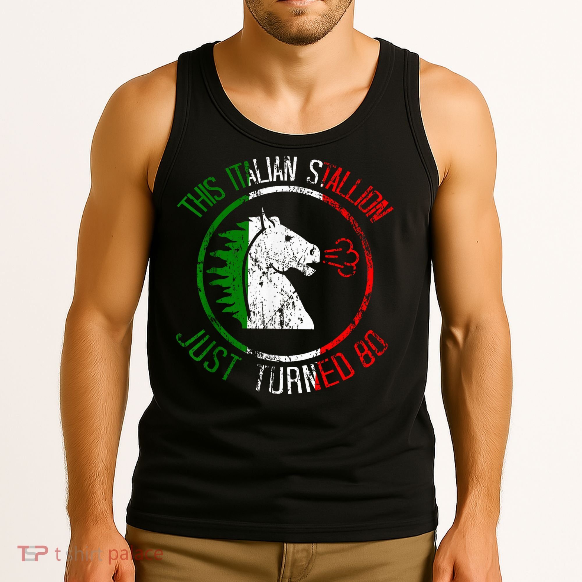 Best Italian Birthday - 80th Birthday Tank Top