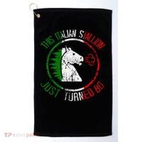 Best Italian Birthday - 80th Birthday Golf Towel thumb 0