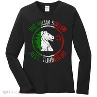 Best Italian Birthday - 80th Birthday Women's Long Sleeve Shirt thumb 0
