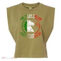 Best Italian Birthday - 80th Birthday Garment-Dyed Women's Muscle Tee thumb 0
