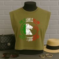 Best Italian Birthday - 80th Birthday Garment-Dyed Women's Muscle Tee thumb 3