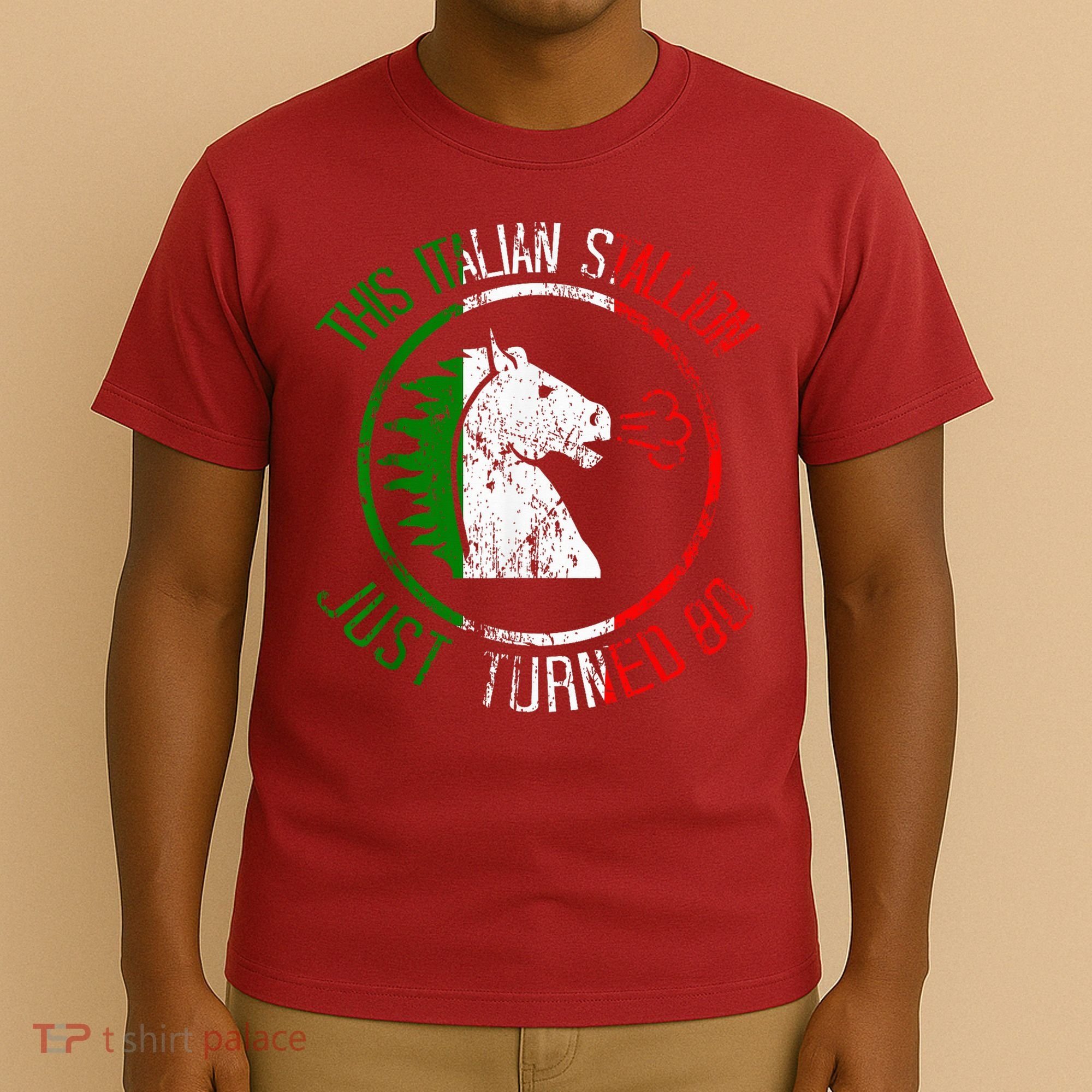 Best Italian Birthday - 80th Birthday T-Shirt