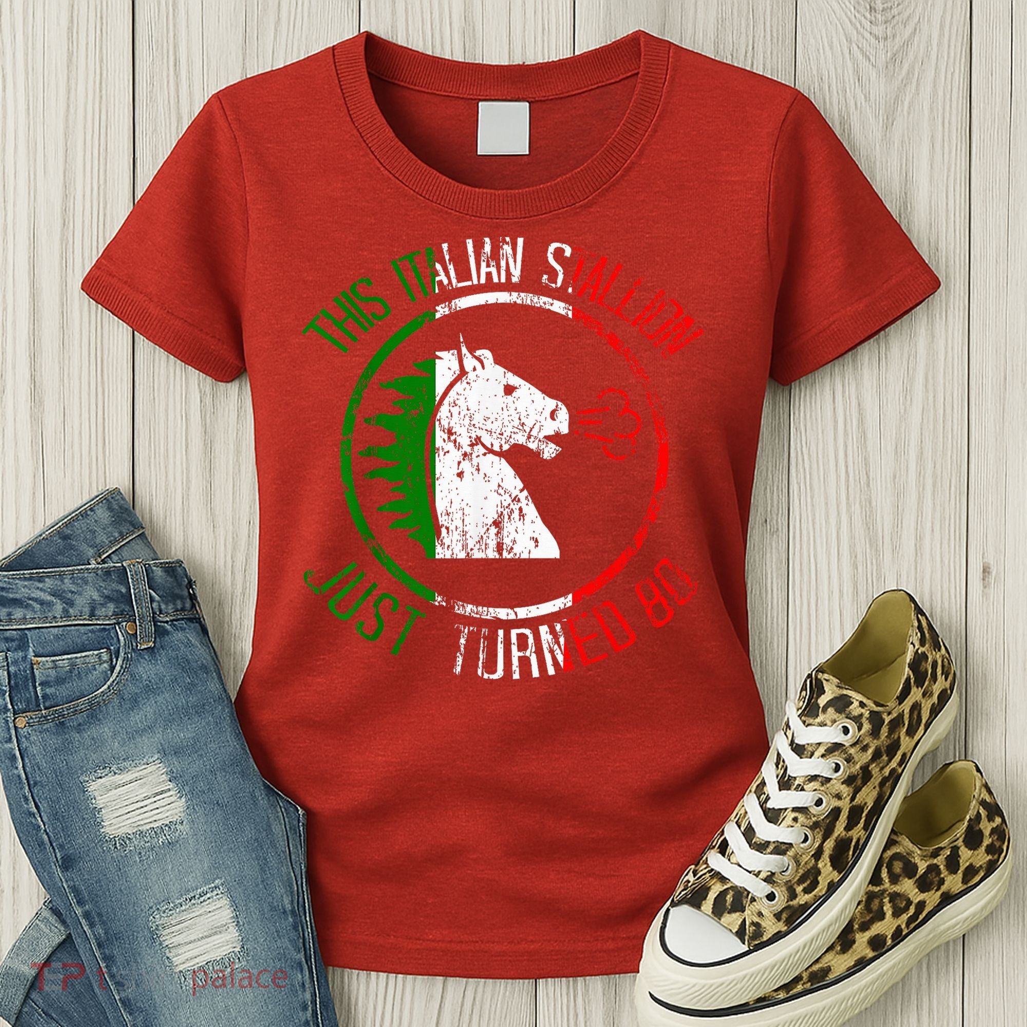 Best Italian Birthday - 80th Birthday Women's T-Shirt