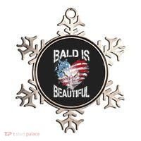 Bald Is Beautiful 4th Of July Independence Day America Eagle Ornament thumb 0
