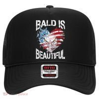 Bald Is Beautiful 4th Of July Independence Day America Eagle Hat thumb 0