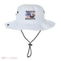 Bald Is Beautiful 4th Of July Independence Day America Eagle Bucket Hat thumb 0