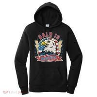 Bald Is Beautiful 4th Of July Independence Day Women's Hoodie thumb 0