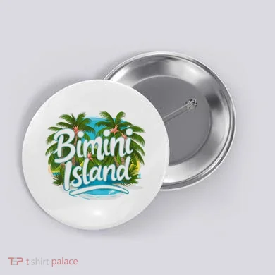 Bimini Island Bahamas Button