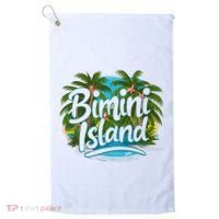 Bimini Island Bahamas Golf Towel thumb 0