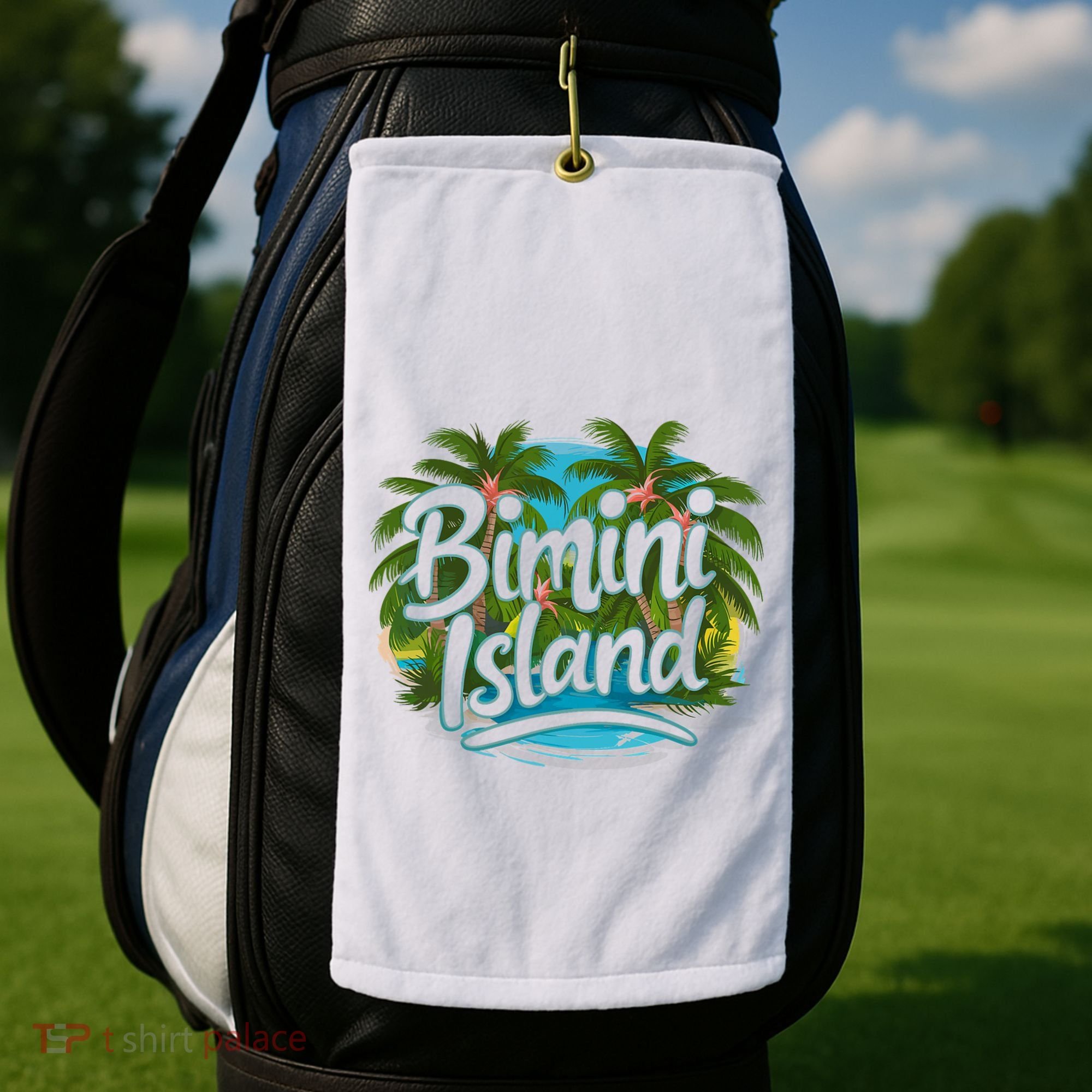 Bimini Island Bahamas Golf Towel