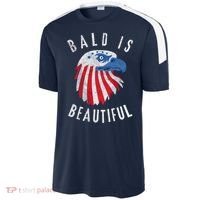 Bald Is Beautiful American Bald Eagle 4th Of July Patriotic Sport-Tek Competitor United Soccer Jersey thumb 2