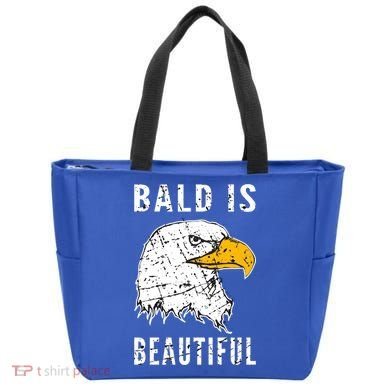 Bald Is Beautiful Gift Patriotic Bald Eagle Gift Tote Bag
