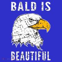 Bald Is Beautiful Gift Patriotic Bald Eagle Gift Tote Bag thumb 4