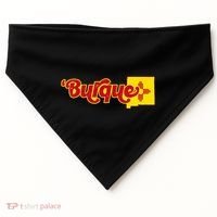 Born In Burque Albuquerque New Mexico Zia Sun Souvenir USA-Made Doggie Bandana thumb 0