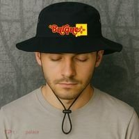 Born In Burque Albuquerque New Mexico Zia Sun Souvenir Bucket Hat thumb 2