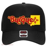 Born In Burque Albuquerque New Mexico Zia Sun Souvenir Hat thumb 0