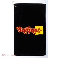 Born In Burque Albuquerque New Mexico Zia Sun Souvenir Golf Towel thumb 0