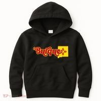 Born In Burque Albuquerque New Mexico Zia Sun Souvenir Kids Hoodie thumb 0