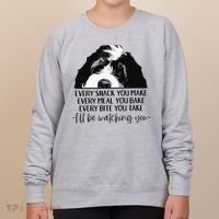 Bernedoodle Ill Be Watching You Bernedoodle Dog Lovers Gift Women's Sweatshirt thumb 0