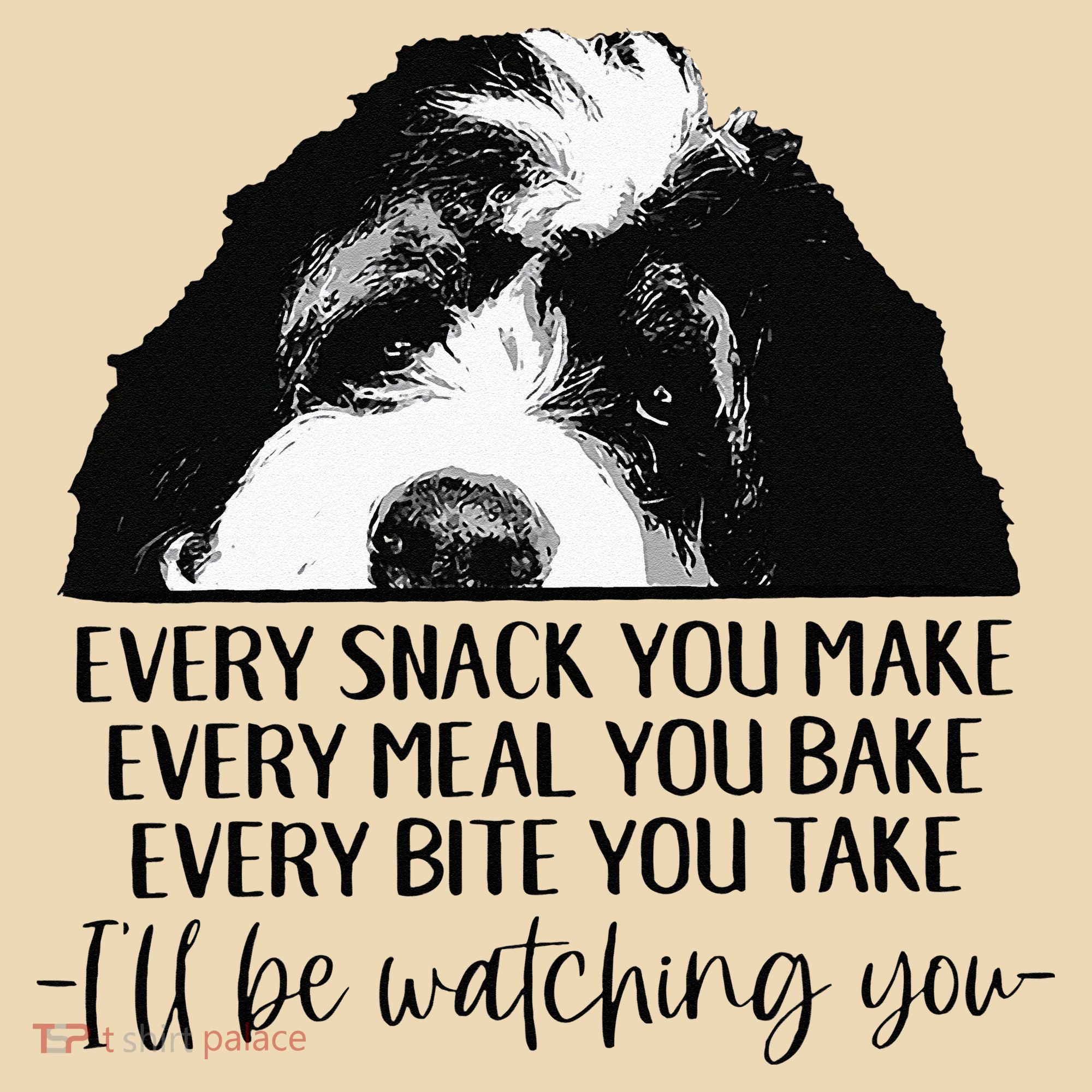 Bernedoodle Ill Be Watching You Bernedoodle Dog Lovers Gift Tote Bag