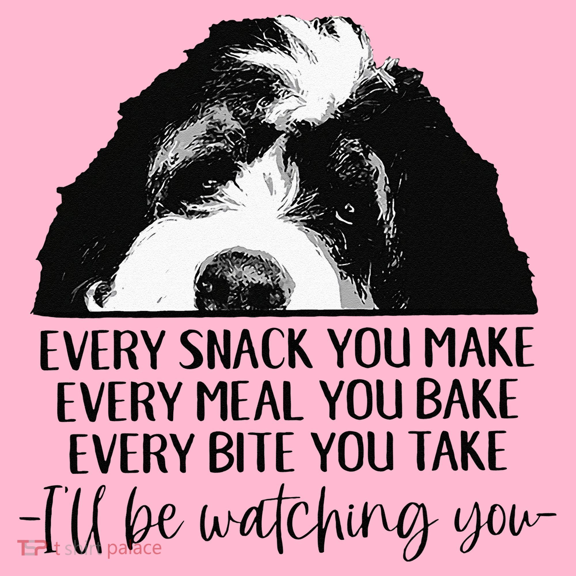 Bernedoodle Ill Be Watching You Bernedoodle Dog Lovers Gift Coaster