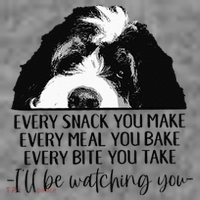 Bernedoodle Ill Be Watching You Bernedoodle Dog Lovers Gift Toddler Hoodie thumb 2
