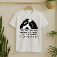 Bernedoodle Ill Be Watching You Bernedoodle Dog Lovers Gift T-Shirt thumb 2