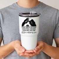 Bernedoodle Ill Be Watching You Bernedoodle Dog Lovers Gift Tumbler thumb 2