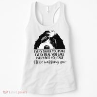 Bernedoodle Ill Be Watching You Bernedoodle Dog Lovers Gift Women's Tank Top thumb 0