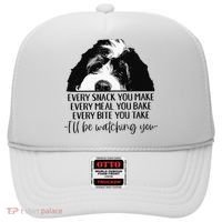 Bernedoodle Ill Be Watching You Bernedoodle Dog Lovers Gift Hat thumb 0