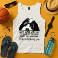 Bernedoodle Ill Be Watching You Bernedoodle Dog Lovers Gift Tank Top thumb 4